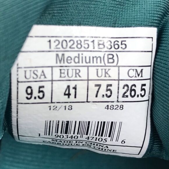 Brooks Launch 6 Teal White Lace Up Athletic Running Shoes - Picture 16 of 16